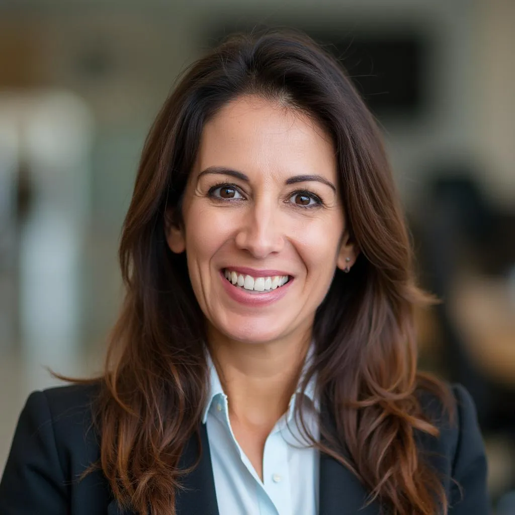 Retrato profesional de Lucía Fernandez, Directora de Consultoría